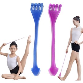 Set of 2, Toe Training, Training Tube, Sole Stretch Band, Foot Sole, Stretching, Exercise, Leg Tubes, Ultra Elastic, Unisex, Anti-Slip, Washable, Shoulder Blade Stretching Goods, Back Shaping, Muscle