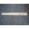 1985 MUSTANG GT TRUNK DECKLID LETTERING DECAL - BLACK