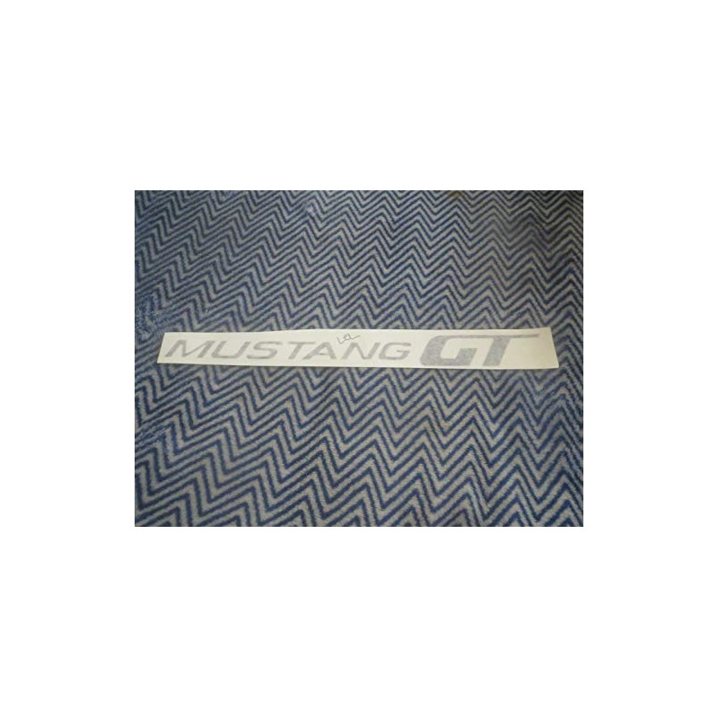 1985 MUSTANG GT TRUNK DECKLID LETTERING DECAL - BLACK