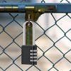Oderra Padlock, 4 Digit Combination Padlock, Long Outdoor Padlock, Designed