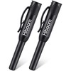 Hiboom 2 Pcs Solid Carpenter Pencil, Long Nose Deep Hole