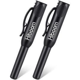 Hiboom 2 Pcs Solid Carpenter Pencil, Long Nose Deep Hole Mechanical Woodworking Construction Marker Cap with Pocket Clip, Marking Scribe Tools for Carpenters, Woodworkers, Architect