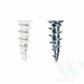 Fine and You 파인앤유 석고앙카 월드릴러 M3.5 나일론 12개입 상부장설치 Fine & You Plaster Anchor Worldiller M3.5 Nylon 12pcs Wall Installation