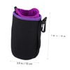 Operitacx Camera Lens Pouch Bag Large Camera Case Neoprene Lens