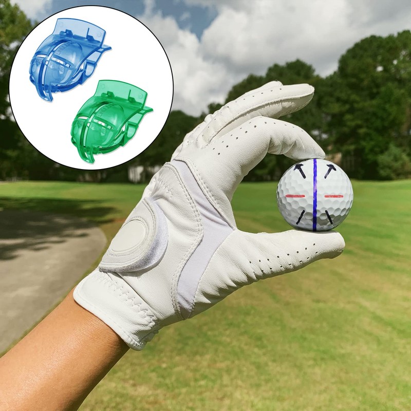 Golf Ball Line Marker, 2 Pcs Golf Ball Liner Drawing