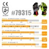 Intra-FIT Rescue Extrication Gloves Impact Oil Rigger Gloves, Water-proof,Great barrier