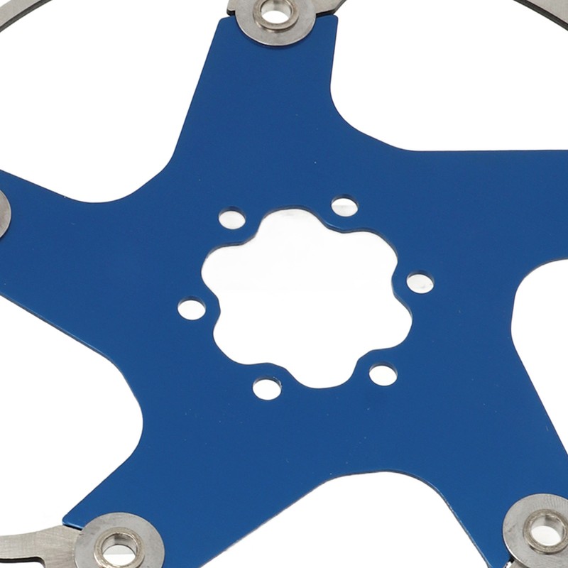 Mountain Bike Floating Disc Brake Rotor 6 Bolts Heat Dissipation