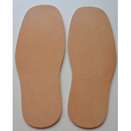 Full Soles Veg Tooling Leather Shoe Boot Repair Replacement 4-5 - 6 mm New XL (3 mm)