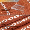 BTTN Extra Long Shower Curtain, 96 Inch Boho Rustic Striped