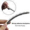 Weather Stripping Brush, 32.8FT Pile Self Adhesive Weather Stripping, Weatherstrip