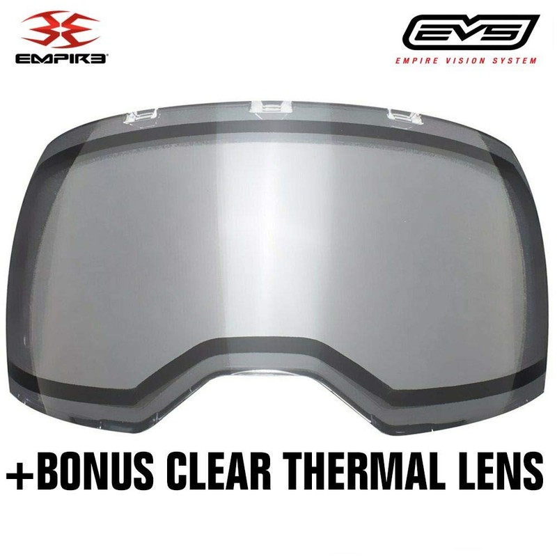 EMPIRE EVS Goggle Black/Lime Green - Thermal Ninja/Thermal Clear (21725)