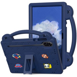 YRH for Honor Pad X9 Case 11.5 inch 2023, Kids EVA Boys Girls Shockproof Cover for Honor X9 Tablet Case, with Stand Handle, Navyblue