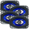 Audiobank 4X 4x6 3-Way 250 Watts Coaxial Car Speakers CEA