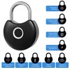 JAOGAUS Fingerprint Lock, Padlock Fingerprint with App Improved Model, Waterproof