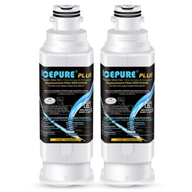 ICEPURE PLUS NSF53 DA97-17376B Replacement for HAF-QIN/EXP, HAF-QIN, DA97-08006C, RF23M8070SG, RF23M8070SR, RF23M8090SG, RF23M8090SR, AQF-DA97-17376B Refrigerator Water Filter, 2PACK