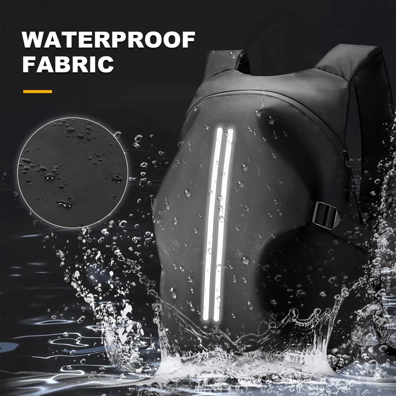 WEPLAN Motorcycle Backpack for Men Women Waterproof Motorcycle Helmet Bag