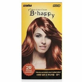 Hair Dye Behappy Hair Dye 2R Soft Orange (WB98E6B) - Basic Product / 헤어염색약 비해피 염색약 2R 소프트 오렌지 (WB98E6B) - 기본상품