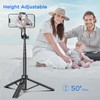 Selfie Stick Travel Tripod for Cell Phone with Remote Control
