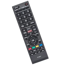 Unbranded New CT-8037 Remote for Toshiba 40L3400 40L3400U 58L5400 58L5400UC 65L5400U TV