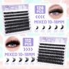DIY Lash Extension Kit 749 Pcs 8 Styles 10-18mm Manga