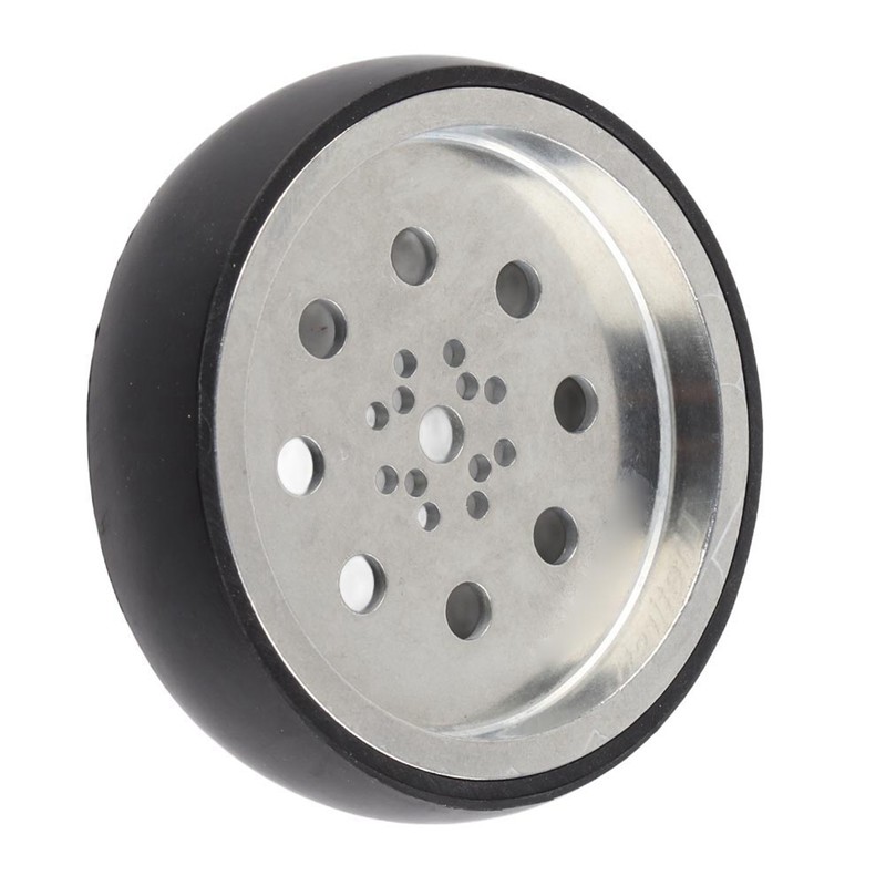 100mm Robot Wheel Metal with Neoprene Tire Industrial Robot Parts