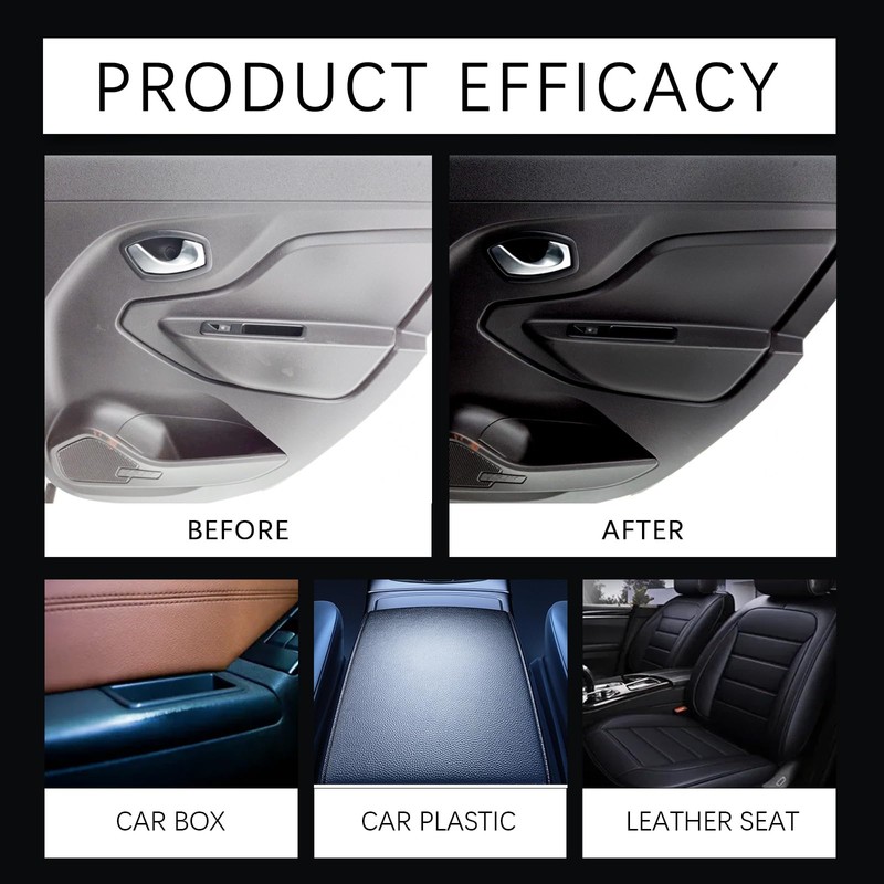 Polishing Cleaner Car Interior Spray,Car Interior Cleaner Spray(2PCS)