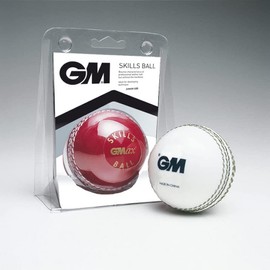 Gunn & Moore GM Skills Ball, BS55 Ben Stokes, Senior Size, Red/White