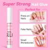 Makartt Nail Glue for Artificial Nails - Pack of 10