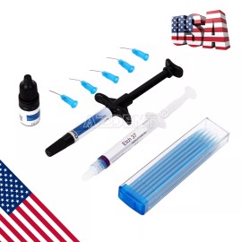 Dentex Dental Light Cure Adhesive Kit Orthodontic Transparent/Bl - Transparent Adhesive Kit