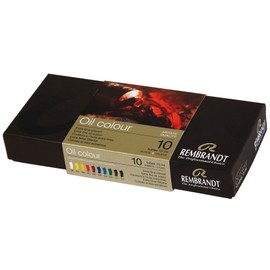 Rembrandt Oil Colour 10x15ml Tube Basic Paint Set