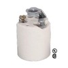 B&P Lamp® Porcelain Fixture Socket W/Detachable Hickey
