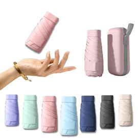 Prv Folding Umbrella with Storage Case, 5.9 inches (15 cm), When Stored, 39.4 inches (100 cm) / 8.9 oz (100 cm) / 8.9 oz (225 g), Ultra Lightweight, Compact, Rain or Shine, Large Size, Prevents Wet,