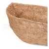 RUDDINGS WOOD Preformed Molded Outdoor Coco Liner for Wall Trough