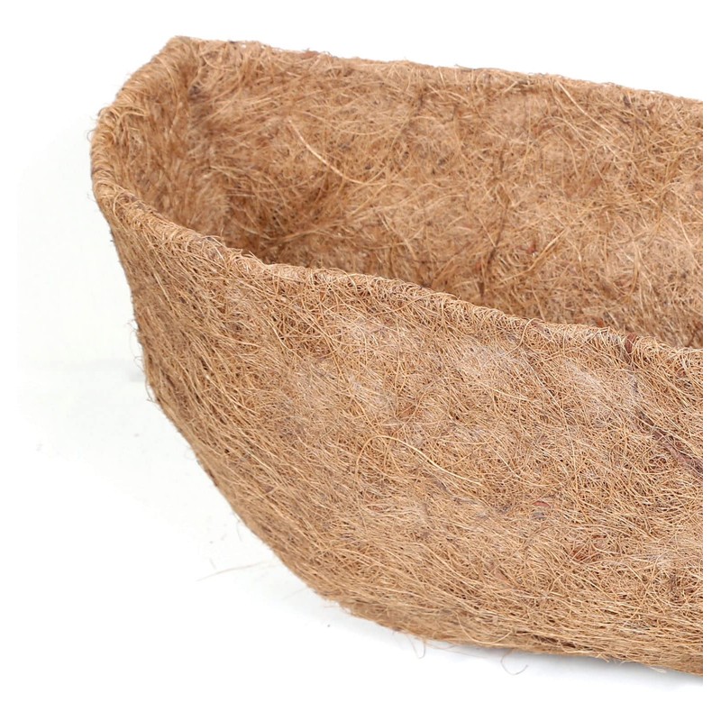 RUDDINGS WOOD Preformed Molded Outdoor Coco Liner for Wall Trough