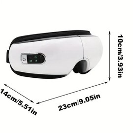 Electric Eye Massager with Music, 1 Set Eye Massage Device, Pressure Heating Eye Mask, Professional Eye Care Device for Women & Men, New Year & Winter Gift, Christmas Gift, Stocking Fillers