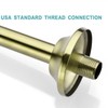 BESTILL 16 Inch L-Shaped Shower Head Extension Arm, Shower Arm