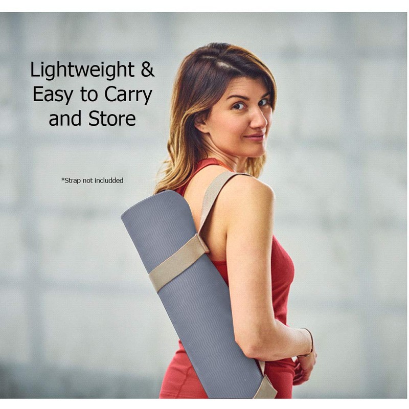 HolaHatha Non Slip Home Workout Yoga Mat