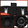 A-Premium Headlight Switch Headlamp Dimmer Switch W/front fog light Compatible