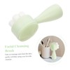 Baluue 3pcs Face Washing Brush Dual-sided Facial Cleansing Tool for