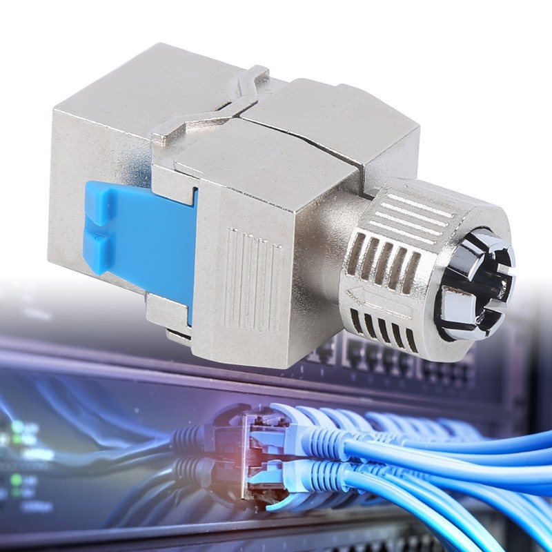 CAT8 Module Computer Network No Punch Down Tool Shielded RJ45