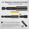 Aej 49-Piece Hex Head Allen Wrench Drill Bit Set Metric