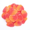 Candy Retailer Gummy Peach Hearts 1 Lb Bag