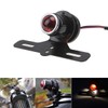 TASWK 1" Round Motorcycle Brake Tail Light for Yamaha Suzuki