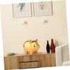 HONITANO Ceramic Piggy Bank Cute Pig-Shaped Money Box for Home