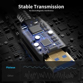 40M 8K HDMI Cable Metal Armour Protection 2.1 Fibre Optic Ultra High Speed Cable 8K@60Hz 4K@130HzeARCHDR10 4:4:4:21:9 HDCP 2.2/2.3 3D Ethernet Compatible with the Latest Game Consoles