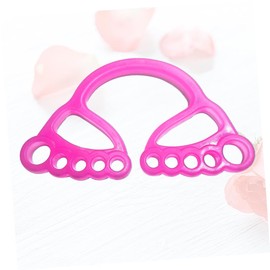 Outanaya Yoga Elastic Band Gym Bands Yoga Straps for Stretching Resistance Bands with Handles Fabric Resistance Bands Exercise Band Home Workout Elastic Bands Gym Pink