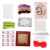 Needle Felting Kit Photo Frame Wool Felting Supplies Animal Plush