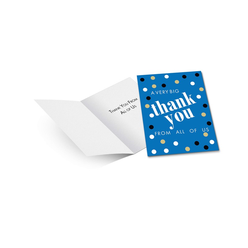 Big Dot Jumbo Thank You Card - Extra Large 9