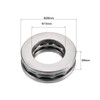 sourcing map Pack of 3 51102 Thrust Ball Bearings 15