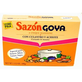Goya Foods Sazon Culantro y Achiote Economy Pack, 3.52-Ounce